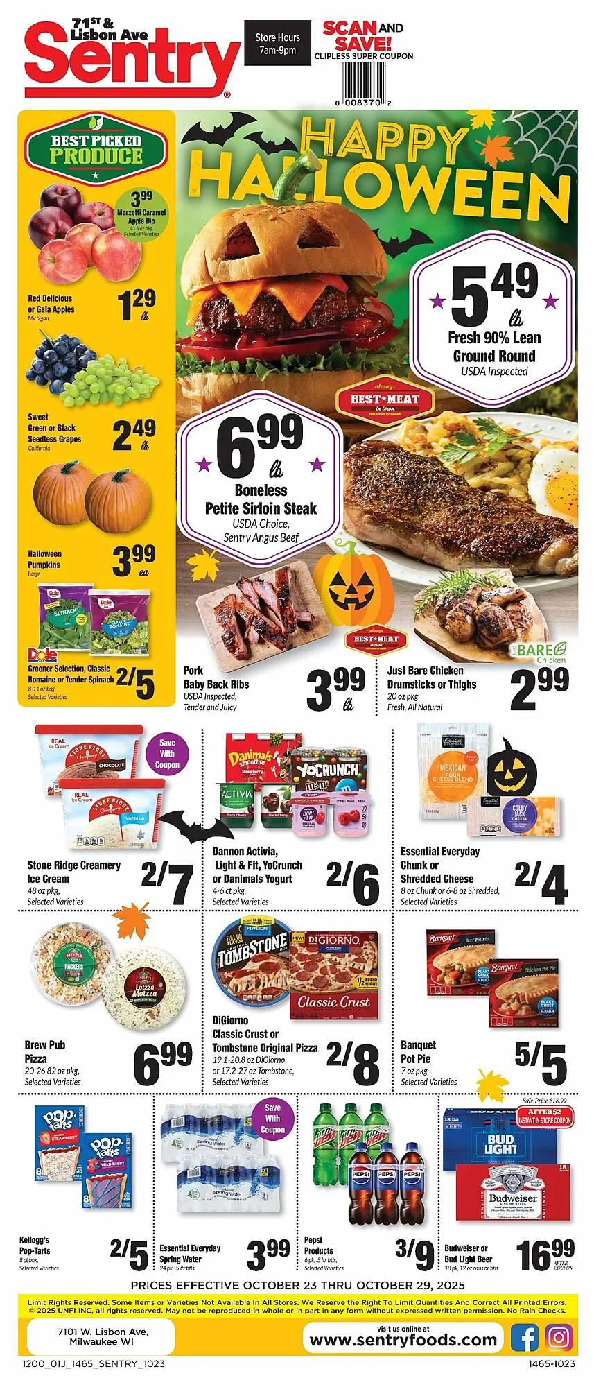 Sentry weekly ad - 1