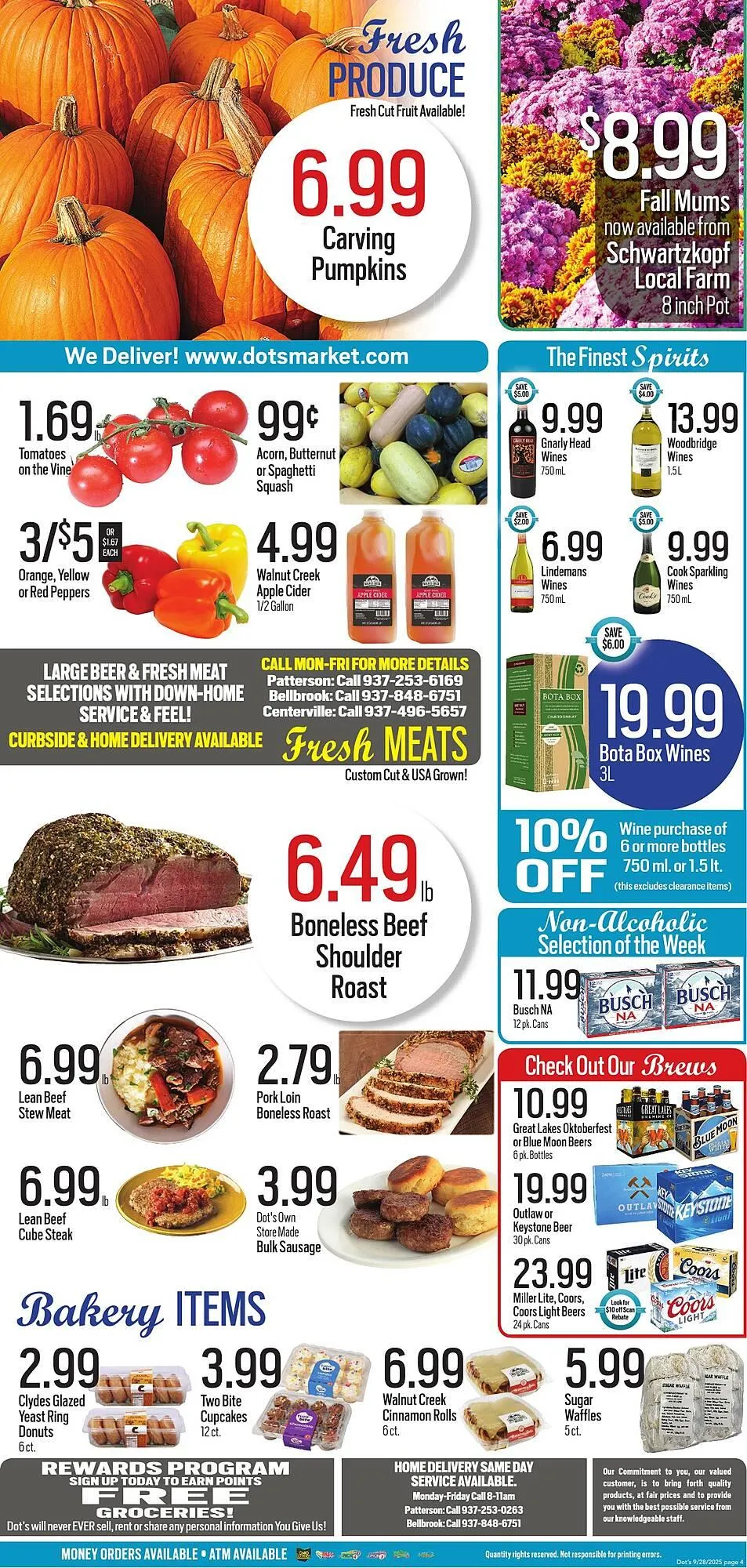 Weekly ad Dot's Market weekly ad from September 29 to October 5 2025 - Page 4