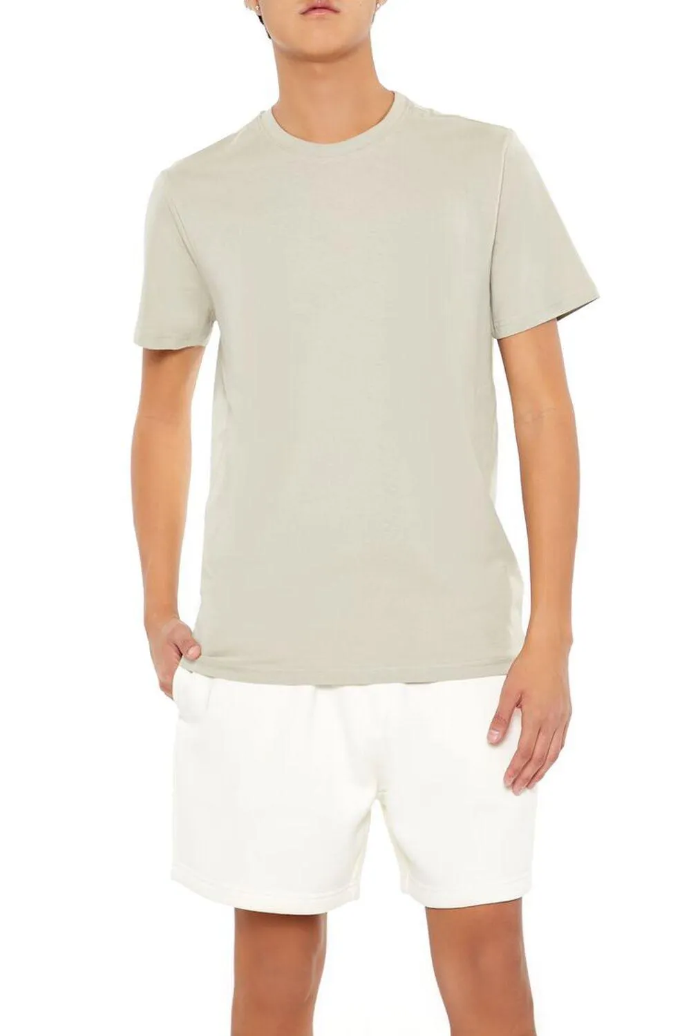 Basic Cotton Crew Tee