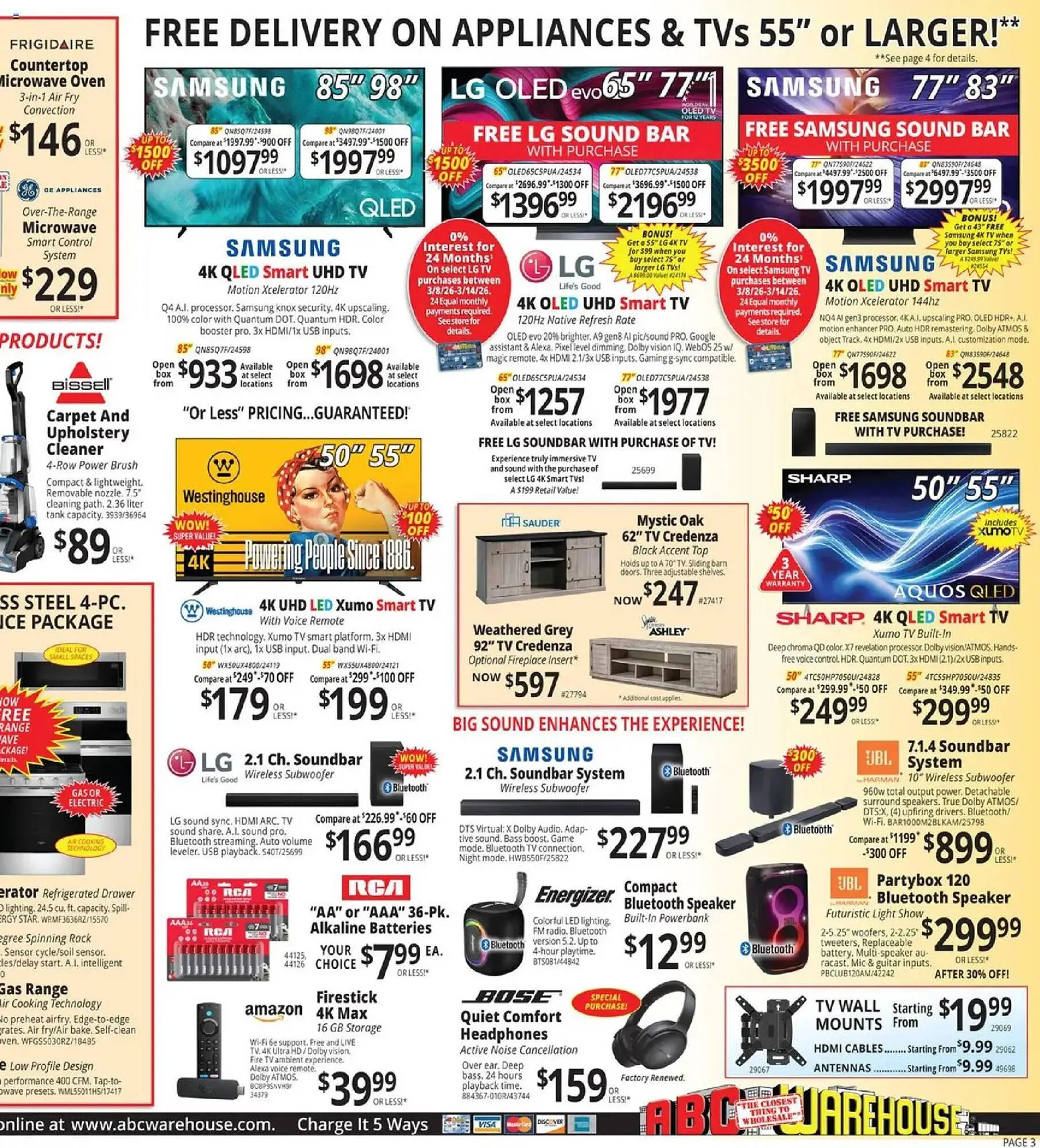 Weekly ad ABC Warehouse weekly ad from March 8 to March 14 2026 - Page 3