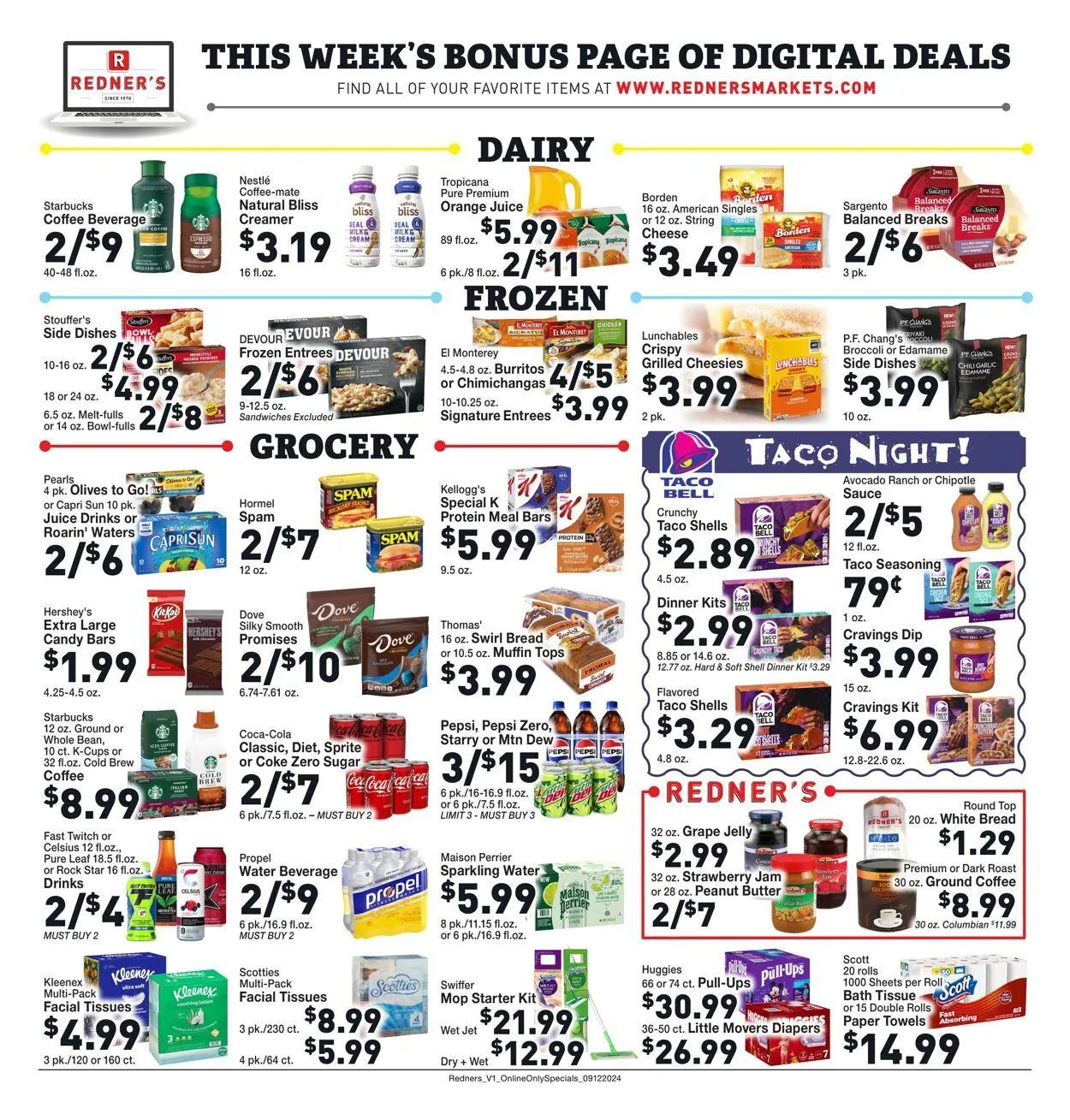 Weekly ad Redner’s Warehouse Market Current weekly ad from September 12 to September 18 2024 - Page 7