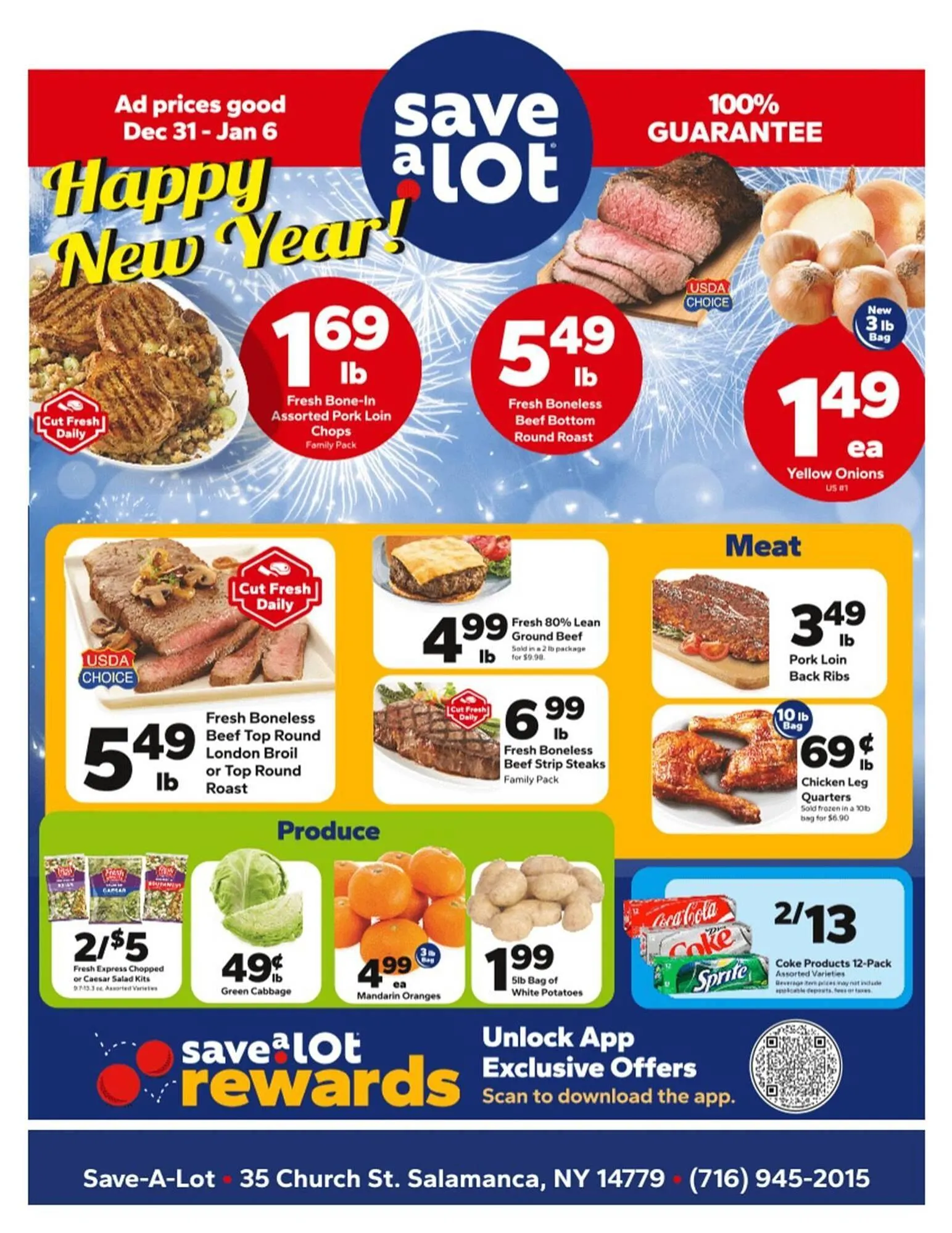 Weekly ad Save a Lot weekly ad from December 31 to January 6 2026 - Page 1