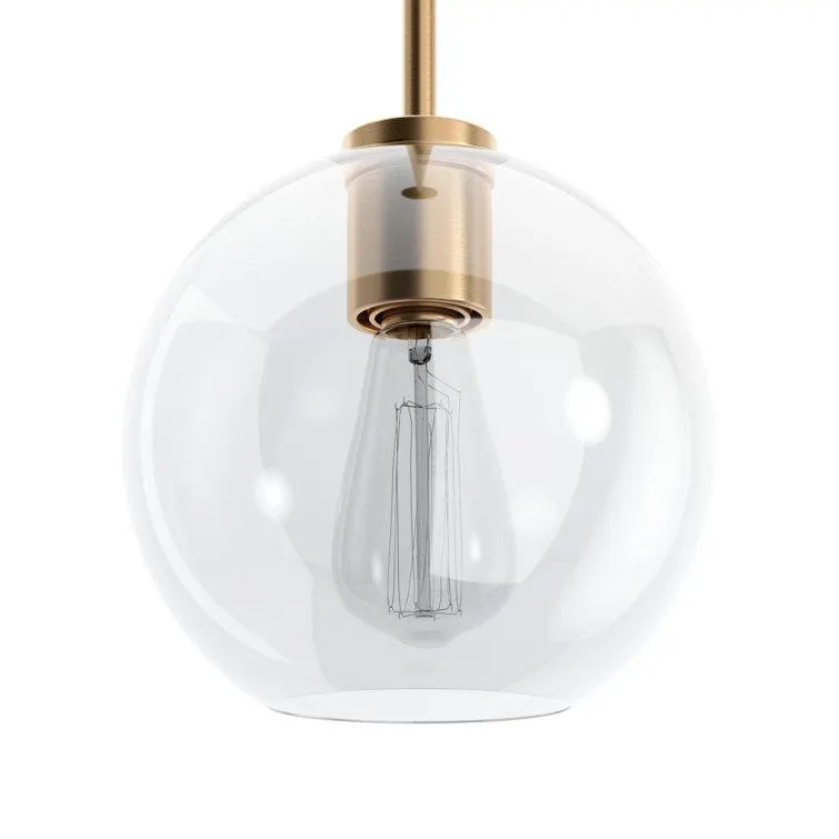 Childerley Single Light Glass Dimmable Pendant