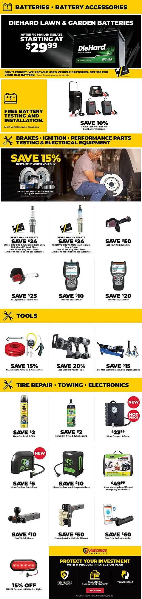 Weekly ad Advance Auto Parts Weekly Ad from March 27 to April 30 2025 - Page 4