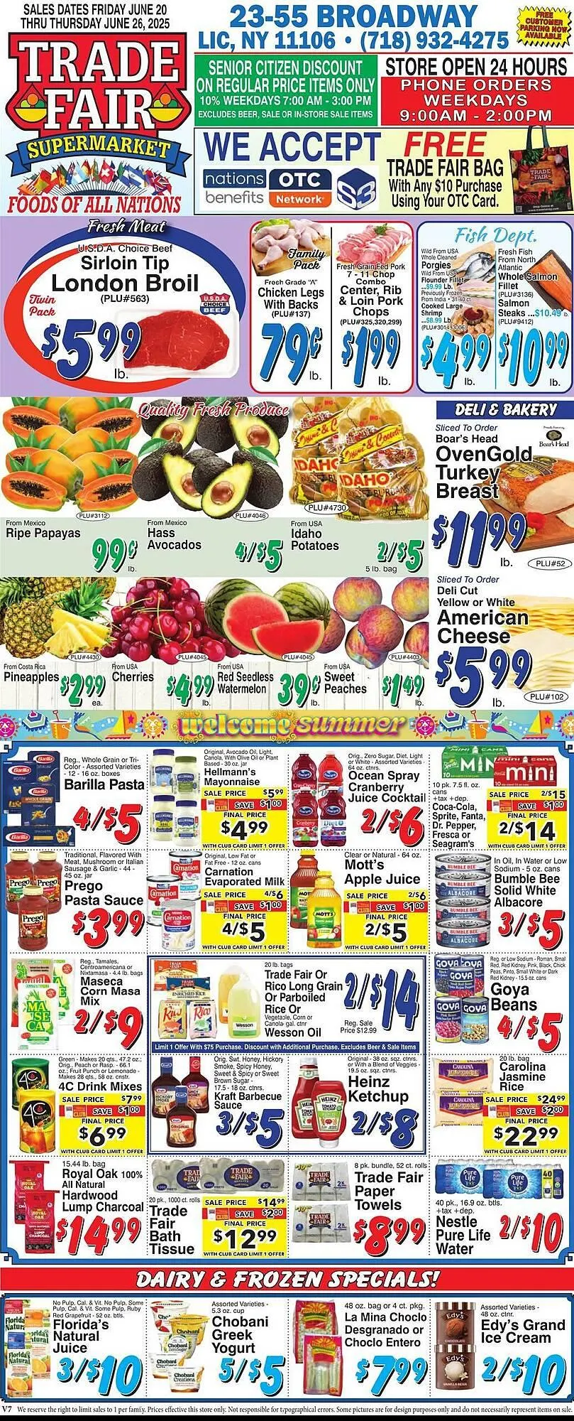 Trade Fair Supermarket Weekly Ad - 1