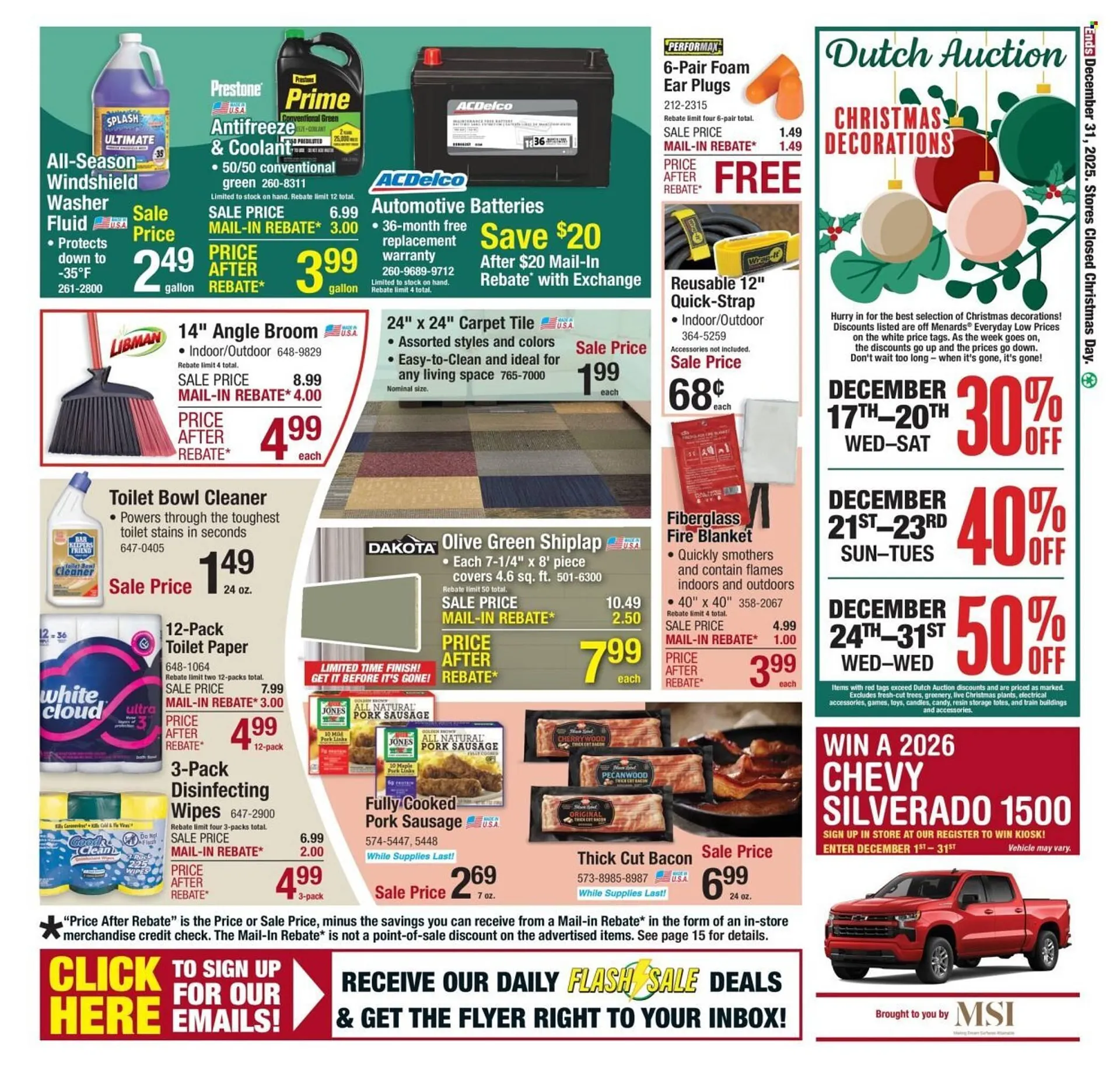Weekly ad Menards weekly ad from December 18 to December 31 2025 - Page 22