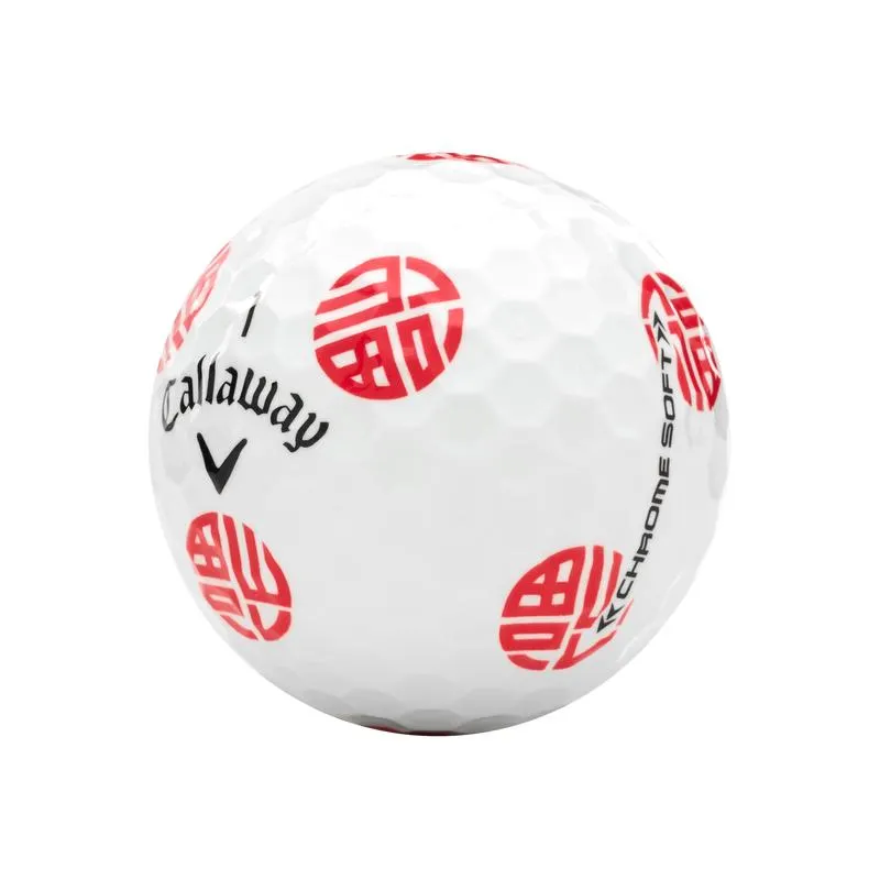 Chrome Soft 22 Fortune Golf Balls