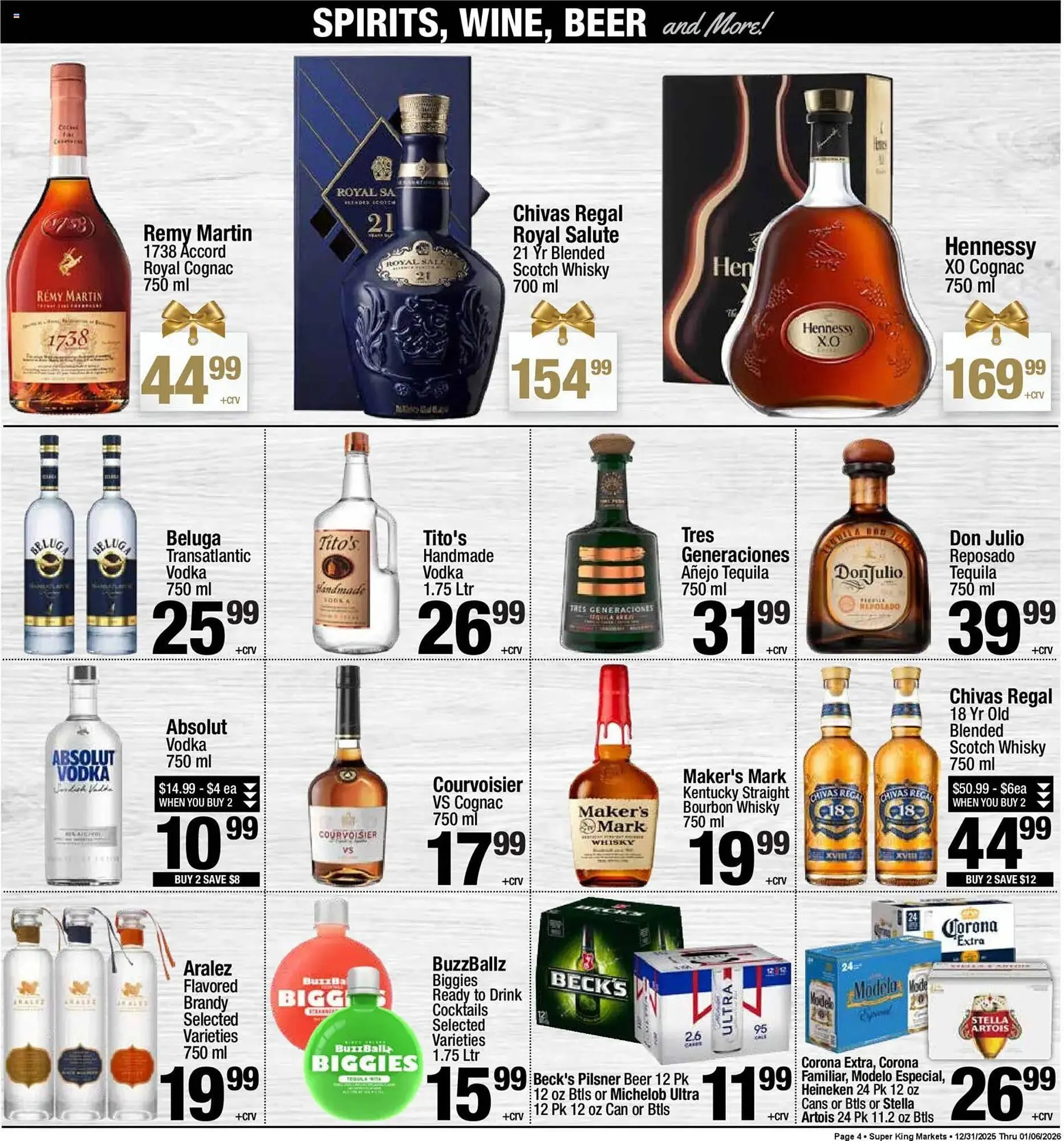 Weekly ad Super King Markets weekly ad from December 31 to January 6 2026 - Page 4