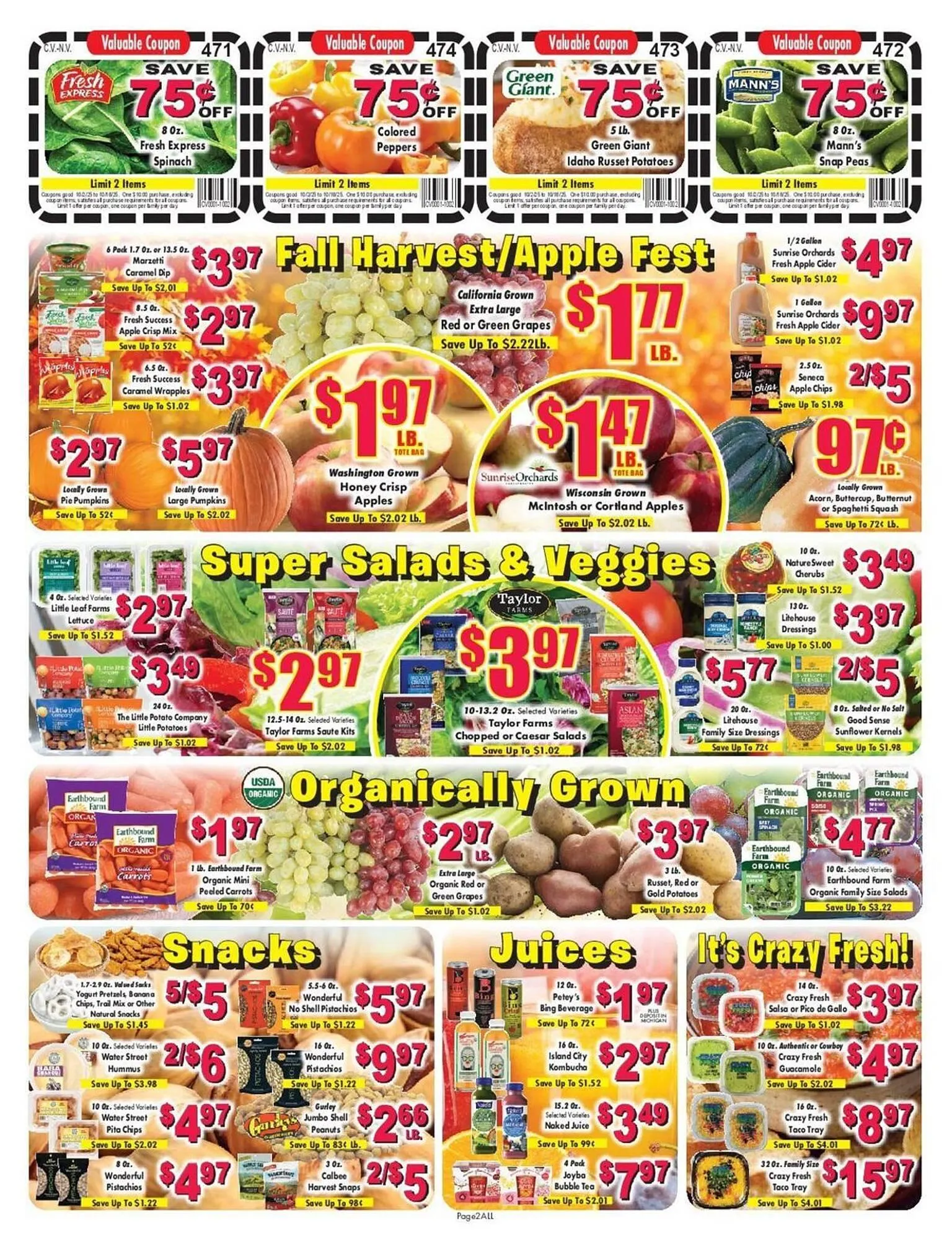 Weekly ad Miners County Market weekly ad from October 2 to October 18 2025 - Page 2