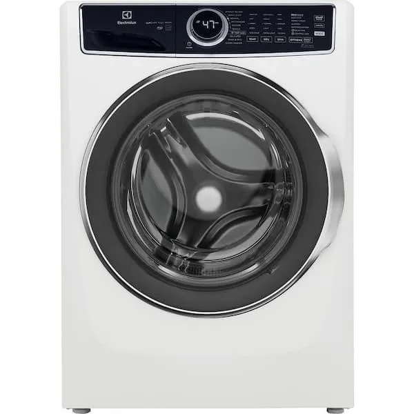 4.5 cu. ft. Stackable Front Load Washer in White with LuxCare Plus Wash System, Pure Rinse and 15-minute Fast Wash
