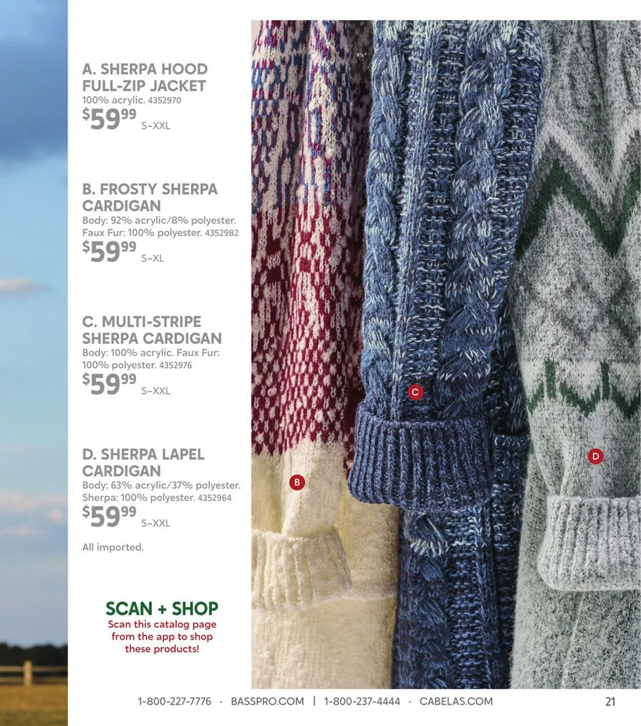 Weekly promotion Cabela's Current weekly ad spanning from November 30 to December 14 2025 - Page 21 for Catalogue 365