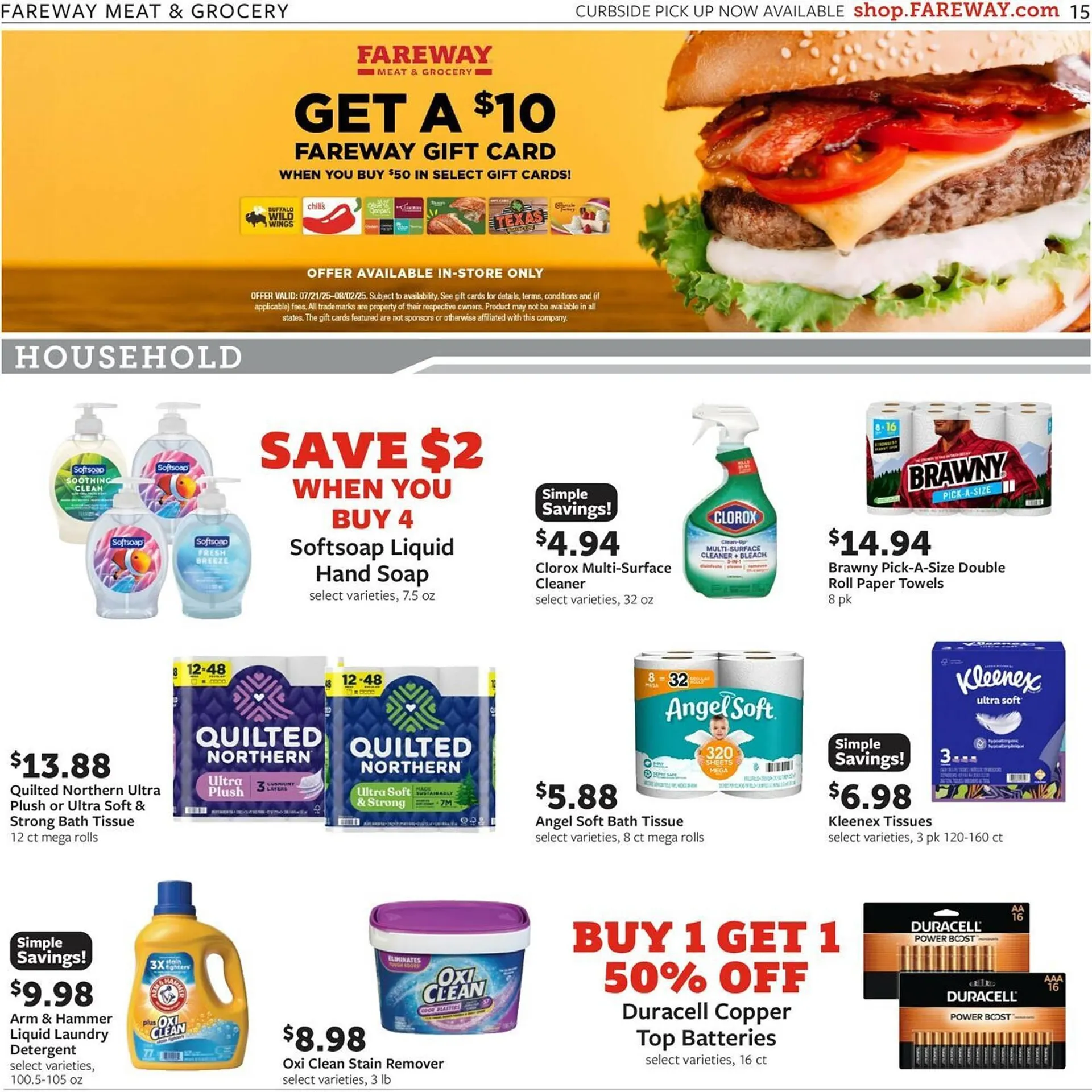 Weekly ad Fareway Weekly Ad from July 27 to August 2 2025 - Page 15