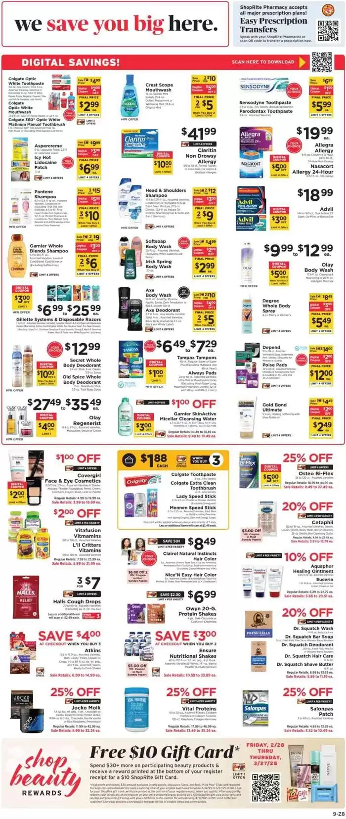 Weekly ad Weekly Ads ShopRite from February 28 to March 6 2025 - Page 9