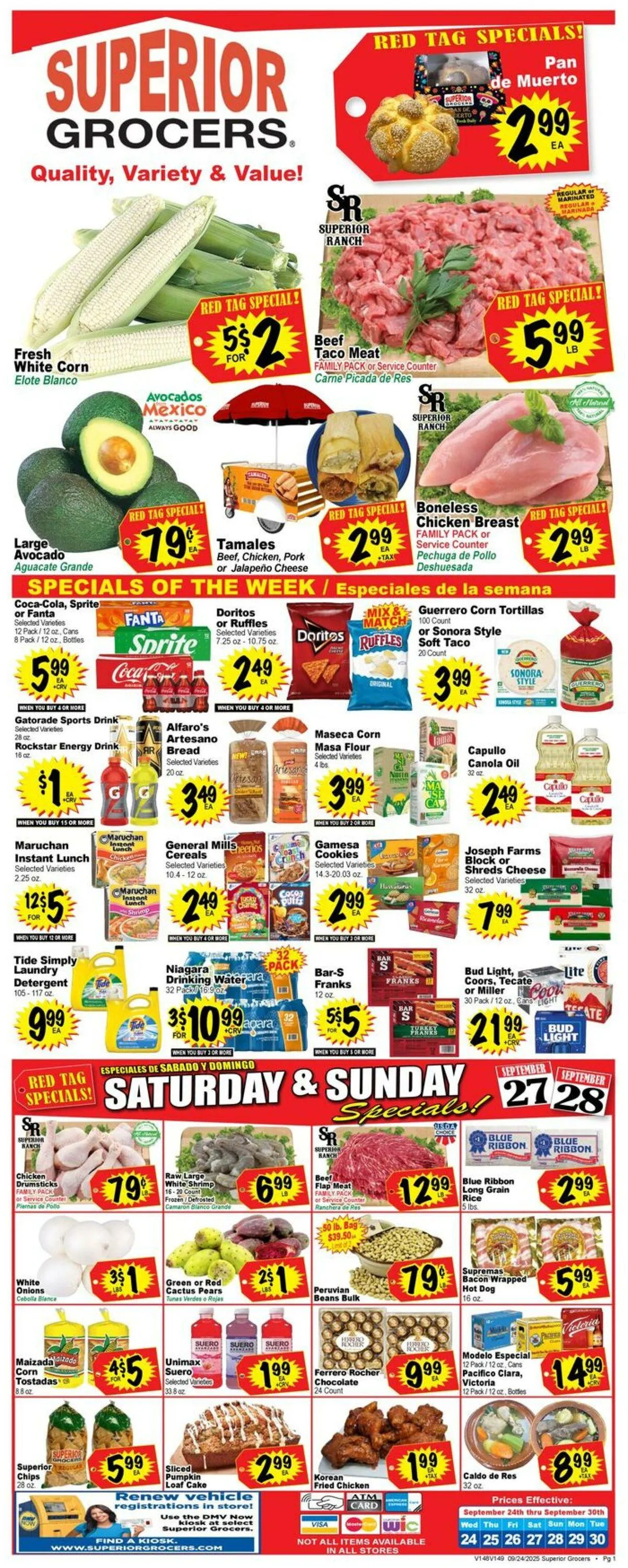 Weekly ad Northgate Market from September 24 to September 30 2025 - Page 1