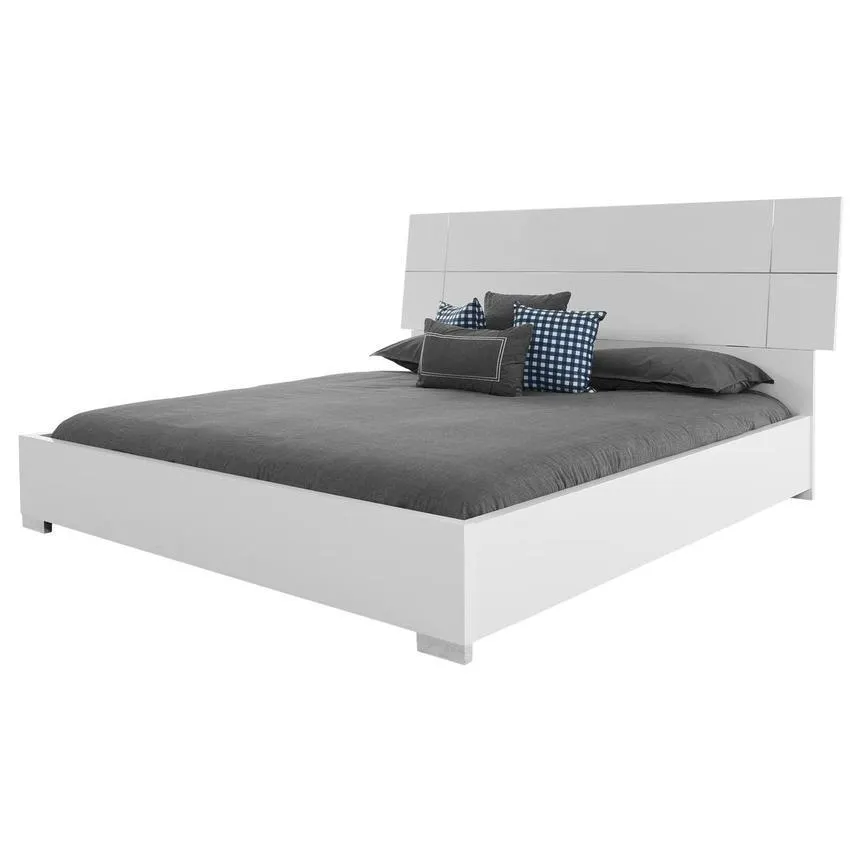 Asti King Panel Bed