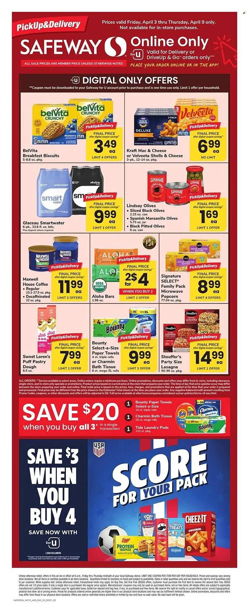 Weekly ad Safeway weekly ad from April 3 to April 9 2026 - Page 1