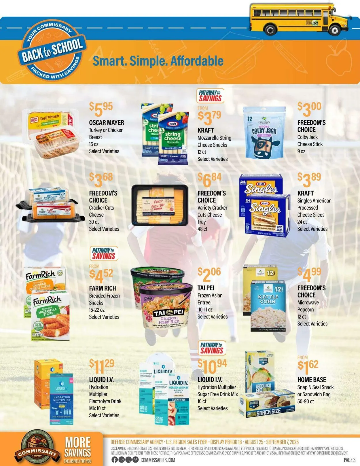 Weekly ad Commissary - Fort Irwin from August 25 to September 8 2025 - Page 3