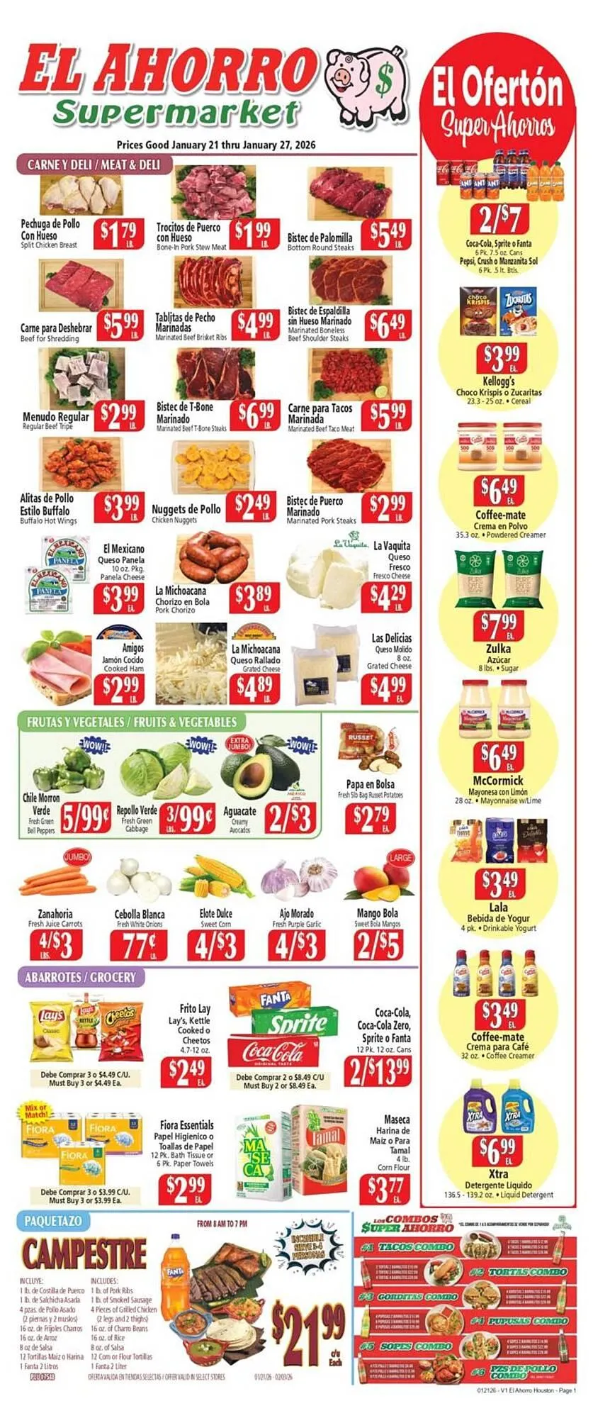 El Ahorro weekly ad - 1