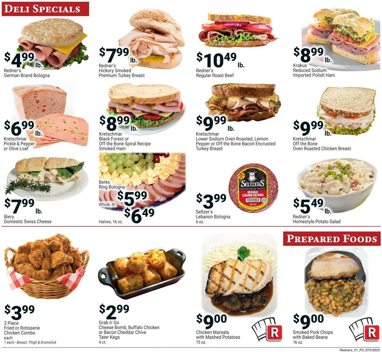 Weekly ad Redner’s Warehouse Market Current weekly ad from July 31 to August 6 2025 - Page 3
