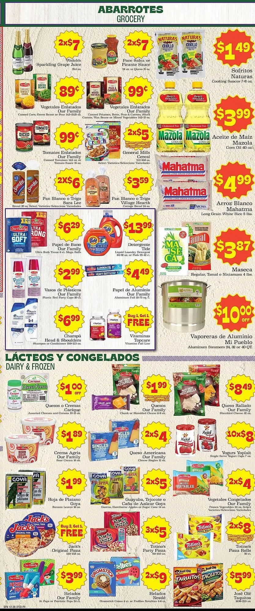 Weekly ad Supermercado Nuestra Familia weekly ad from December 28 to January 3 2026 - Page 4