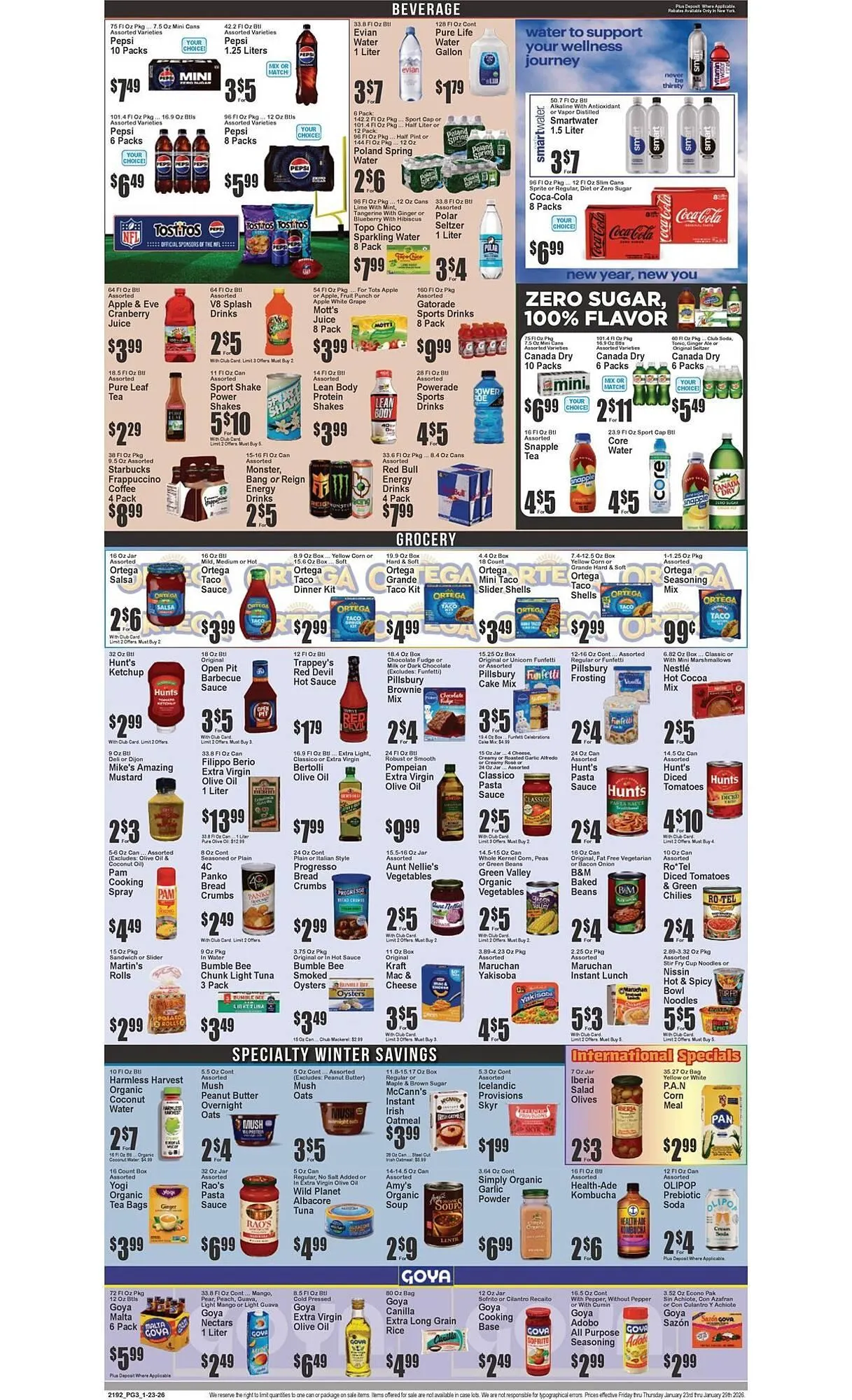 Weekly ad Food Universe circular from January 23 to January 29 2026 - Page 4