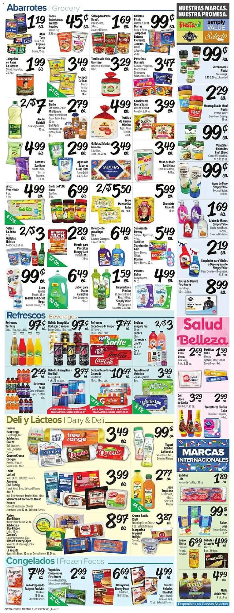 Weekly ad Fiesta Mart weekly ad from April 22 to April 28 2026 - Page 2