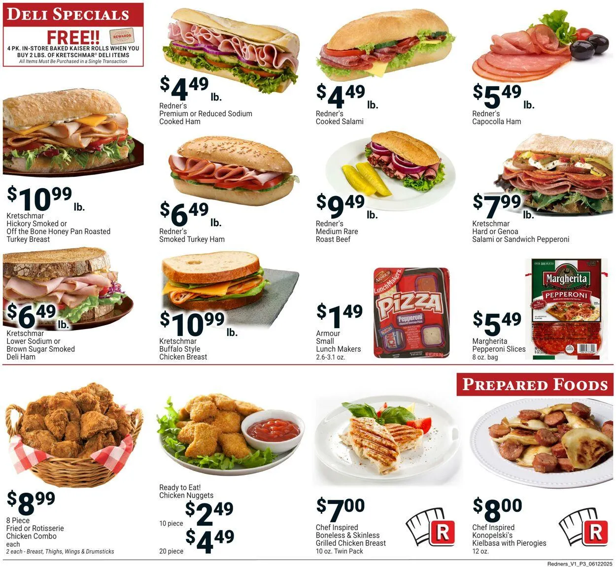 Weekly ad Redner’s Warehouse Market Current weekly ad from June 12 to June 18 2025 - Page 3