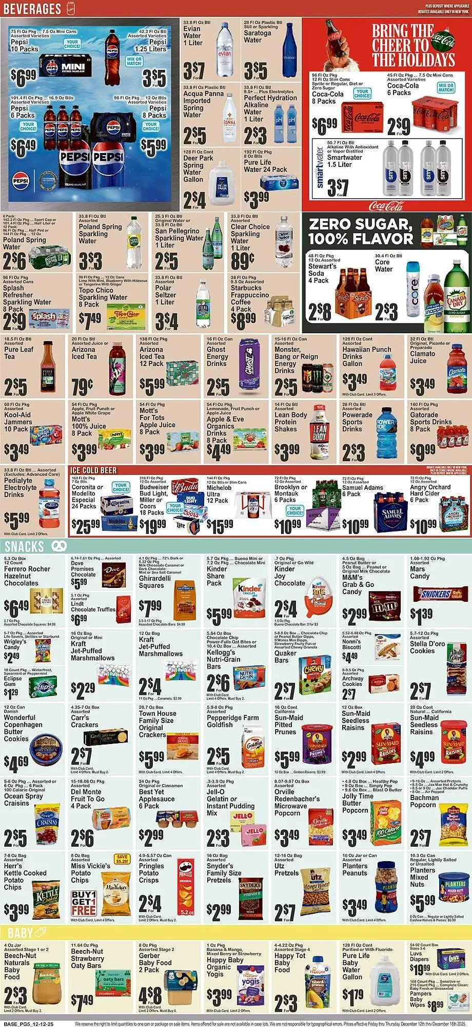 Weekly promotion Key Food circular spanning from December 12 to December 18 2025 - Page 6 for Catalogue 365