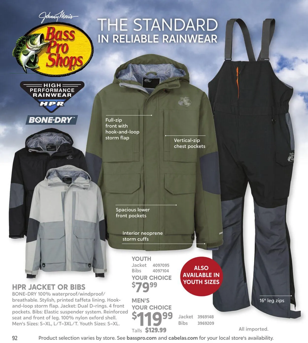 Weekly promotion Cabela's Current weekly ad spanning from November 30 to December 14 2025 - Page 92 for Catalogue 365
