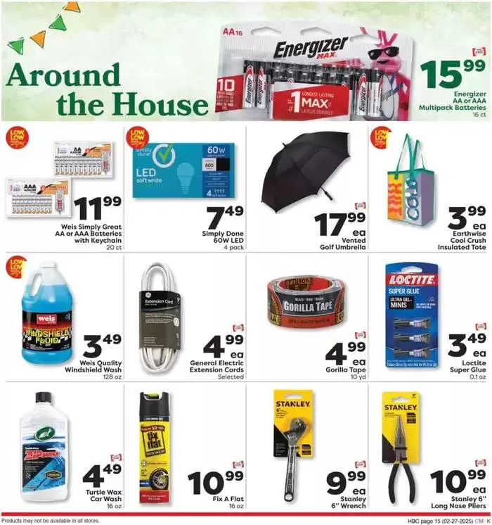 Weekly ad Weekly Ads Weis Markets from February 26 to March 26 2025 - Page 15