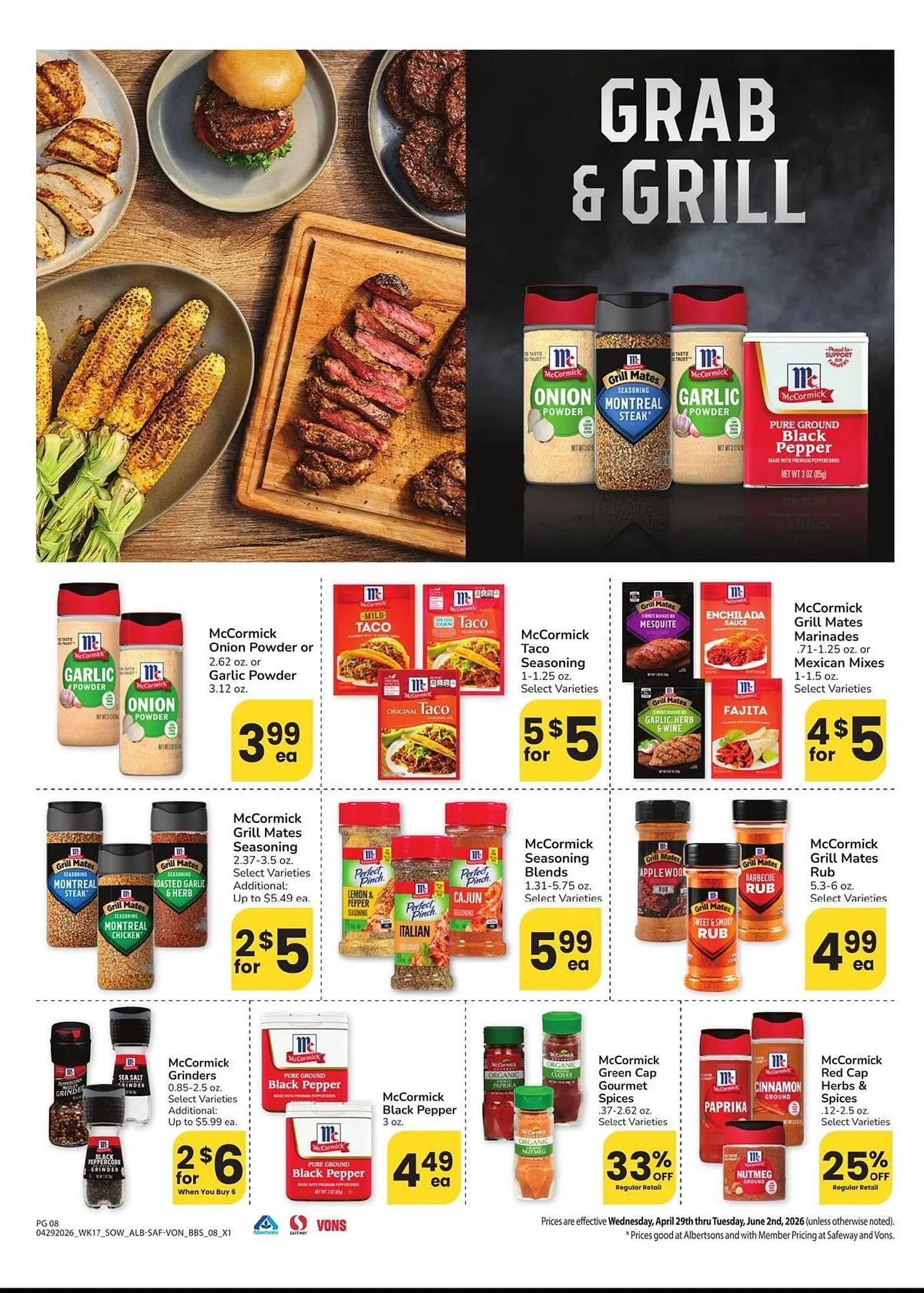 Weekly ad Safeway weekly ad from April 29 to June 2 2026 - Page 8
