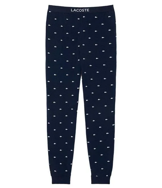 Crocodile Pattern Jogger Pajama Pants