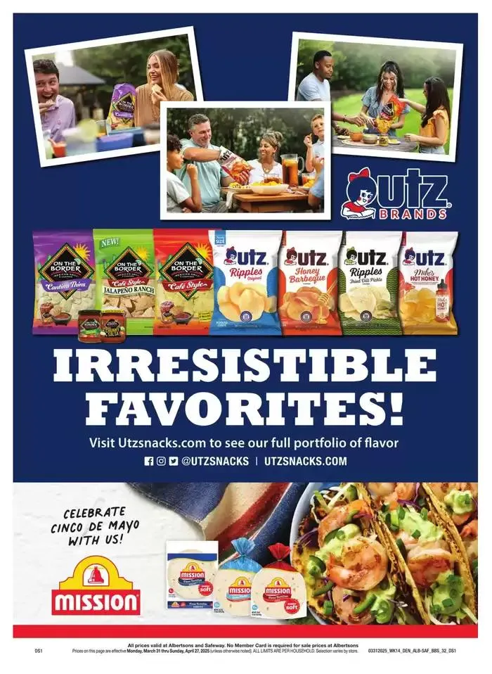 Weekly ad Albertsons - Denver - BBS from March 31 to April 27 2025 - Page 32