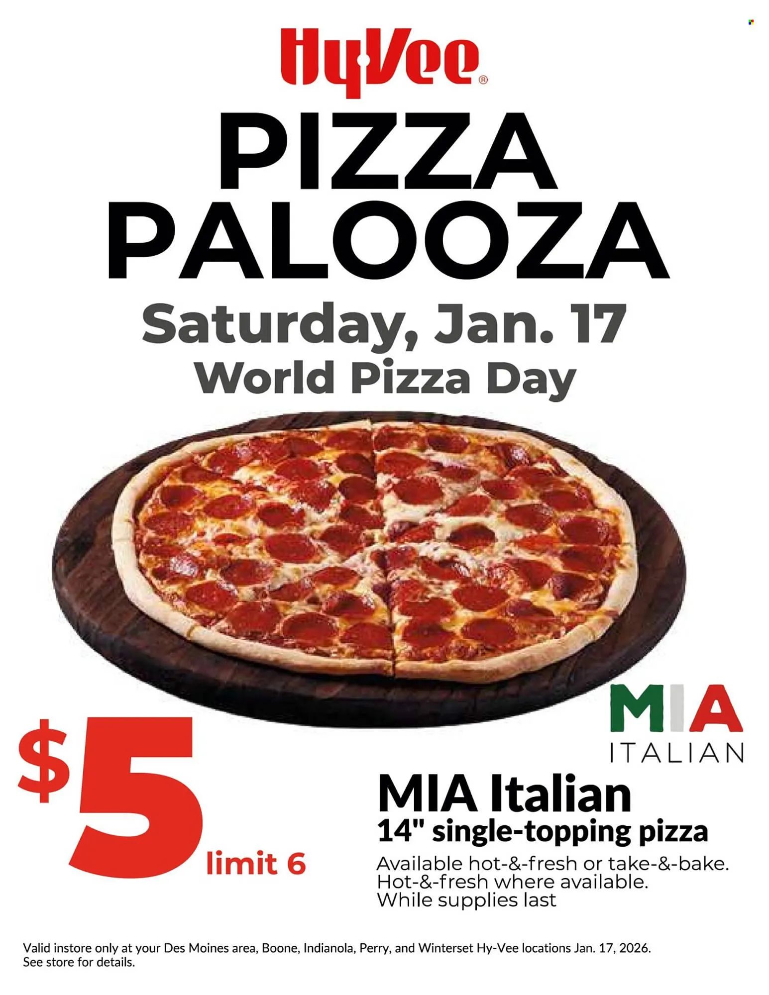 Weekly ad Hy-Vee weekly ad from January 17 to January 17 2026 - Page 1