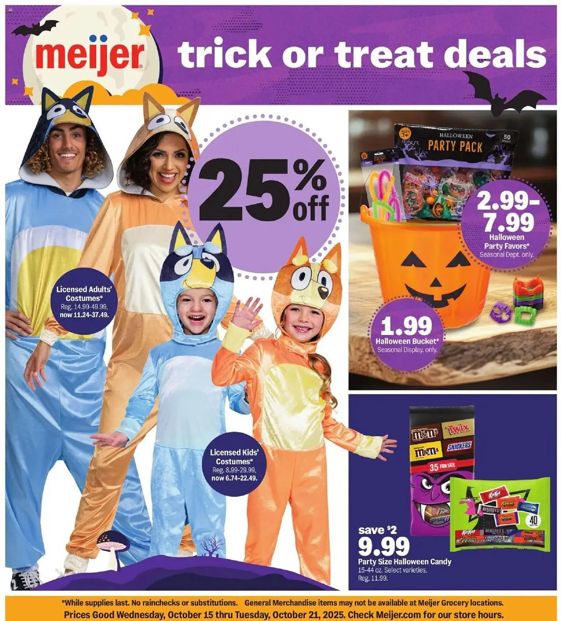 Weekly ad Meijer weekly ad from October 15 to October 21 2025 - Page 1