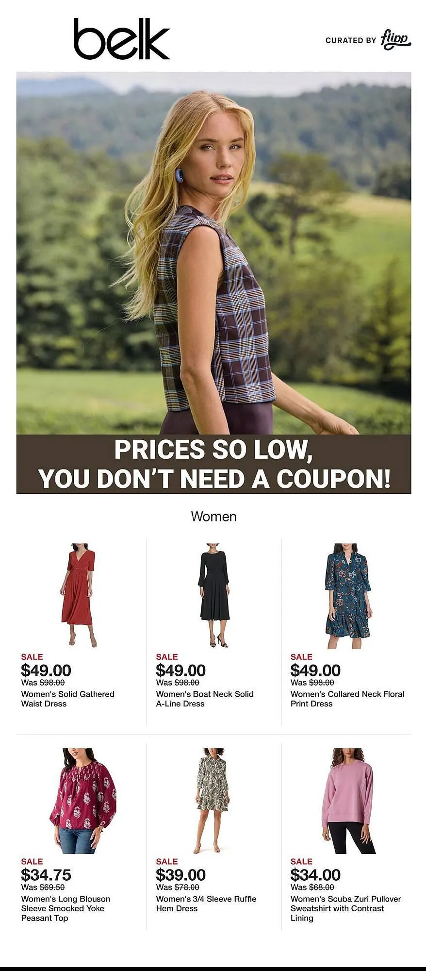 Weekly ad Belk weekly ad from September 8 to September 14 2025 - Page 1