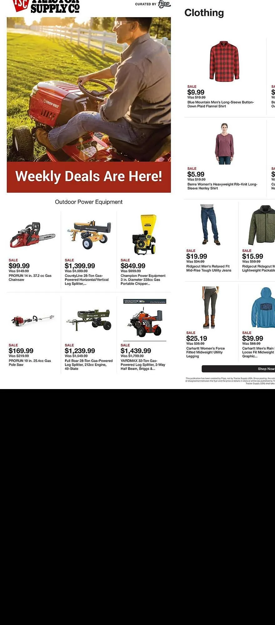 Tractor Supply Company weekly ad - 1