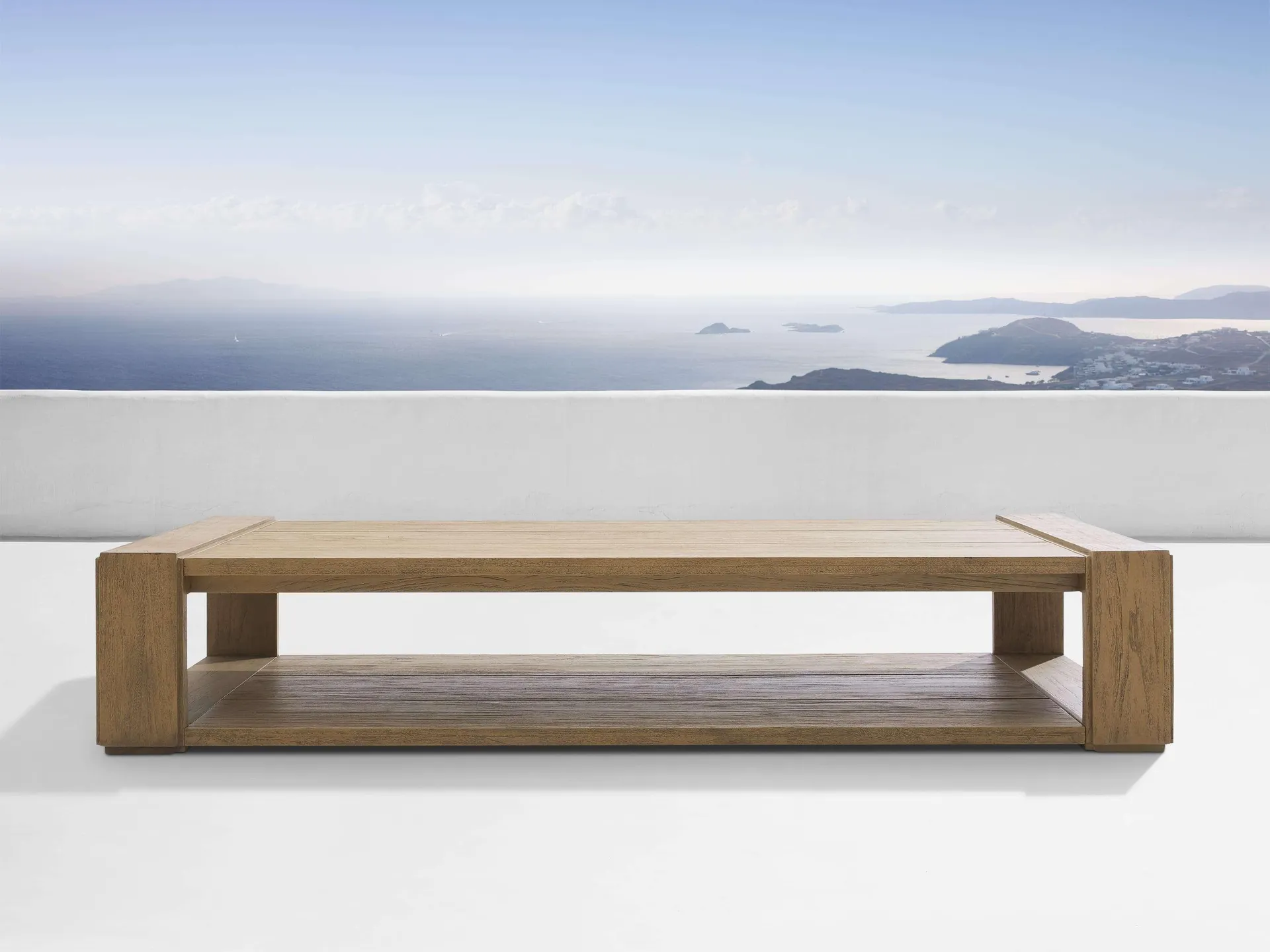 Canyon Outdoor Teak Coffee Table