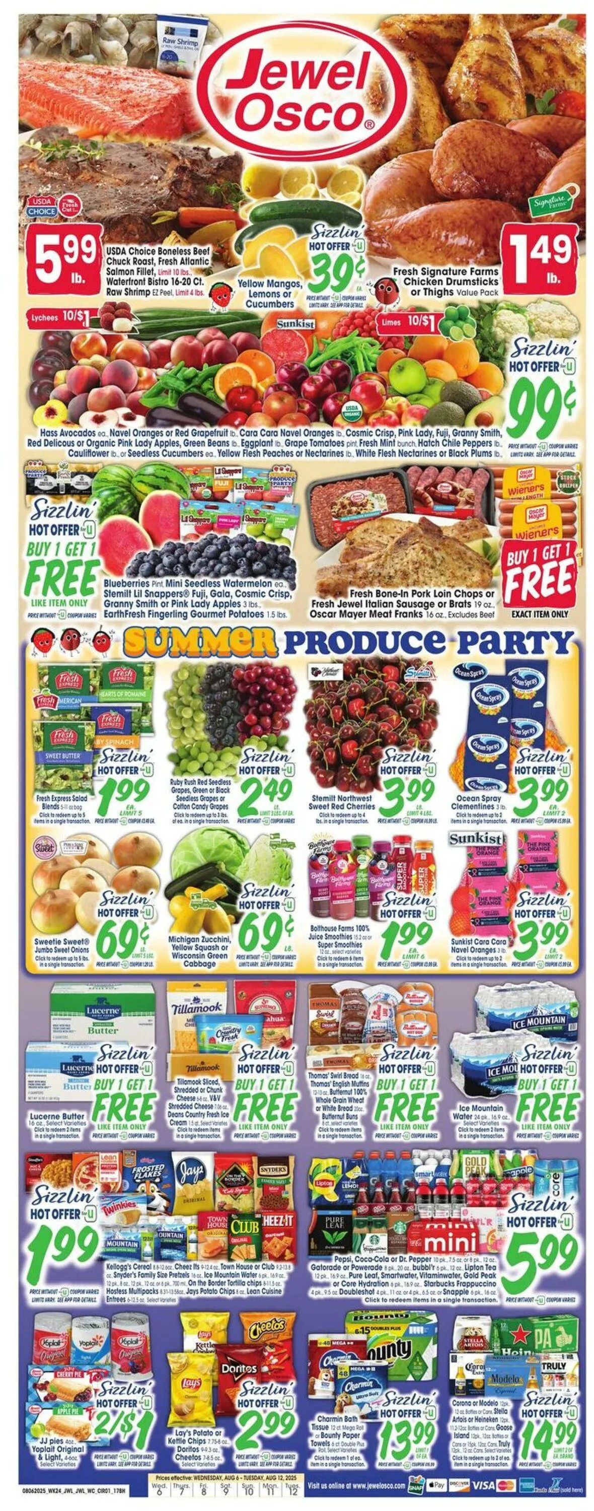 Jewel Osco Current weekly ad - 1