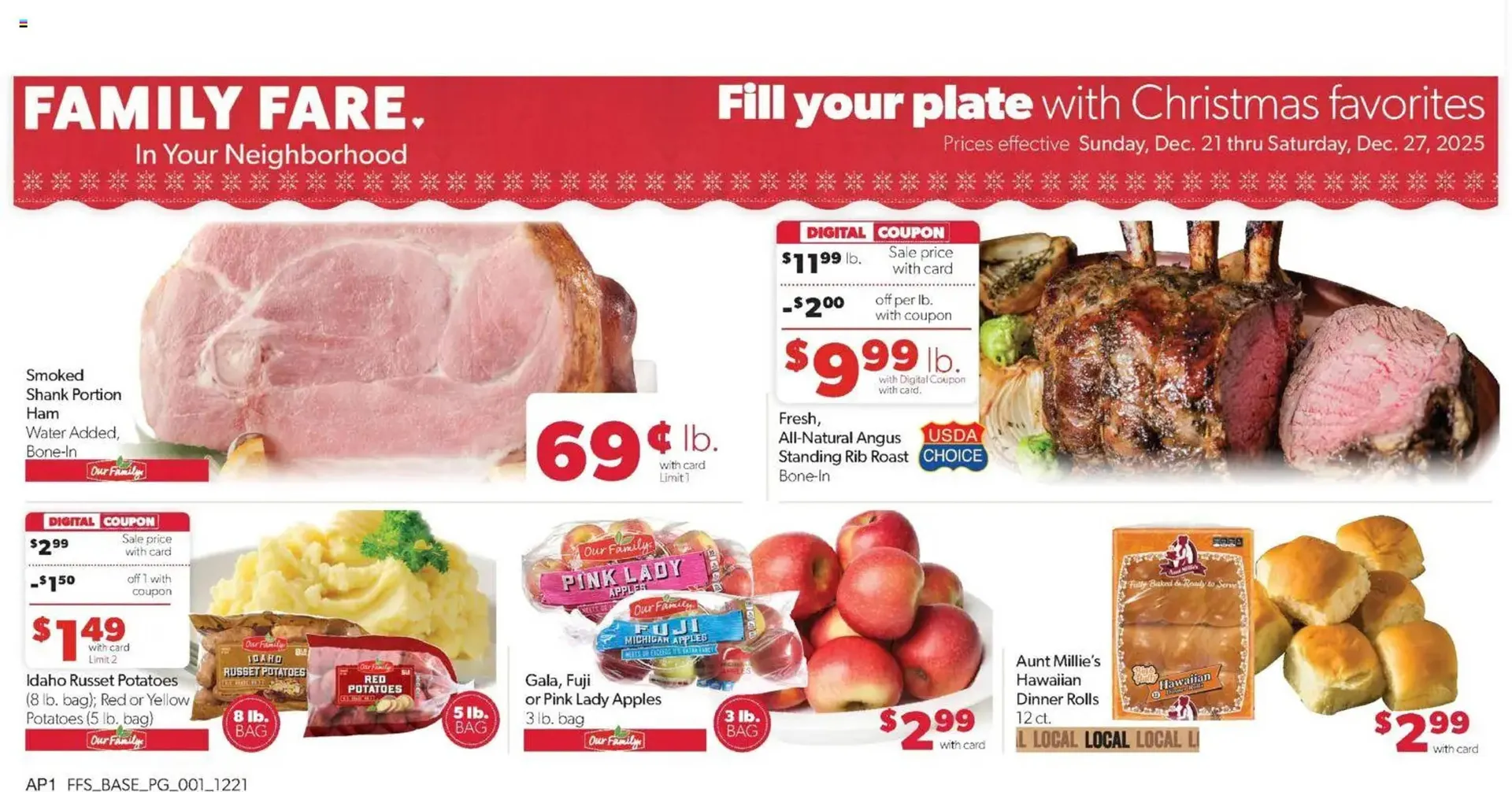 Weekly ad Family Fare weekly ad from December 21 to December 27 2025 - Page 2