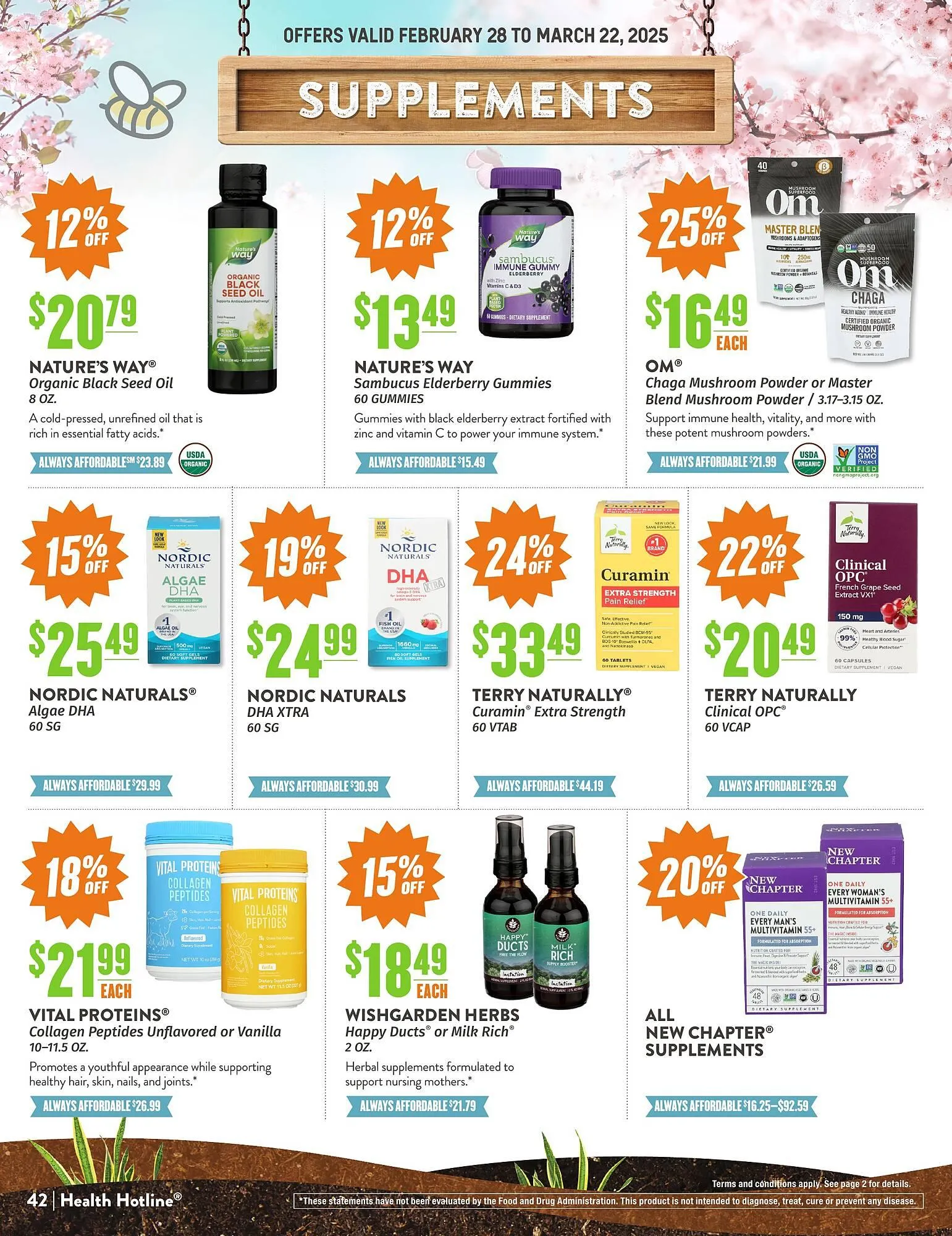 Weekly ad Natural Grocers ad from February 28 to March 22 2025 - Page 42