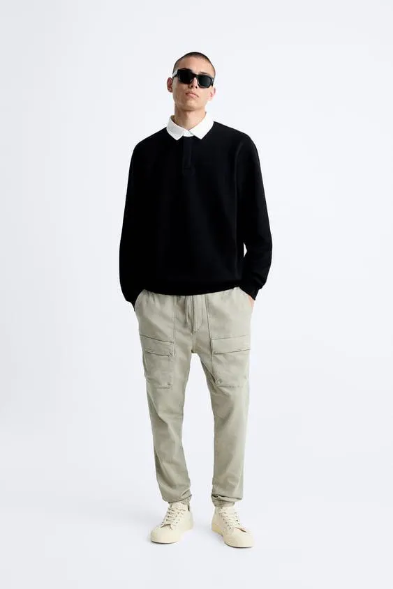 PANTALONI CARGO SOFT