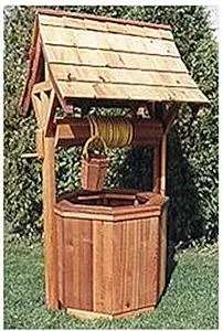 Woodcraft Project Paper Plan To Build Mystic Wishing Well - Material Not Included