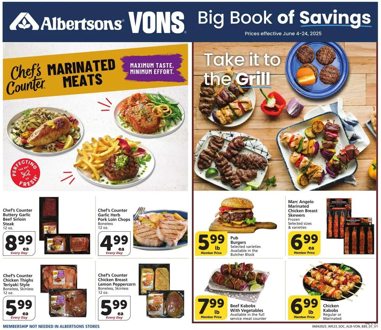 Catálogo de Vons Current weekly ad 4 de junio al 24 de junio 2025 - Página 1