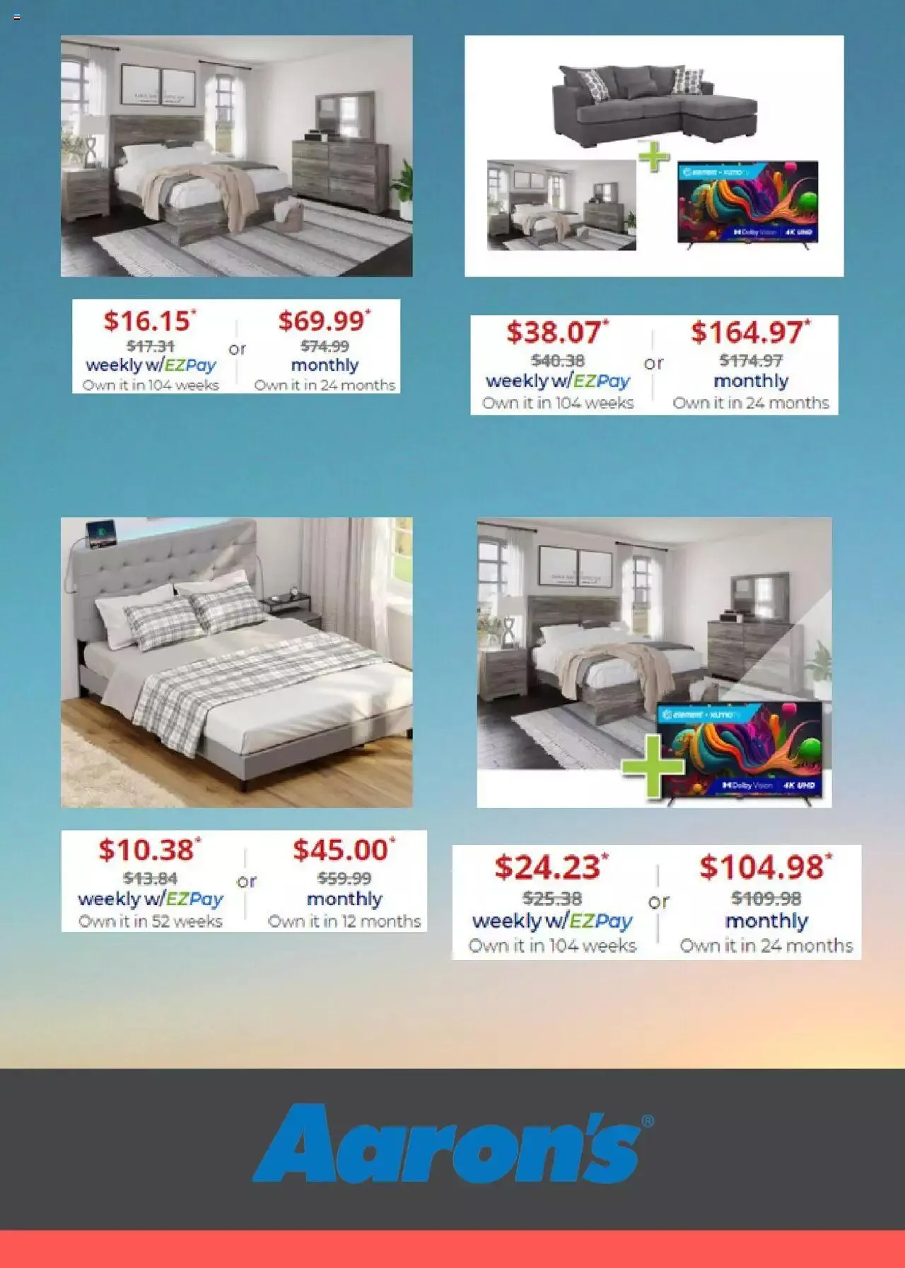Weekly ad Aaron's - Weekly Ad from February 5 to December 31 2024 - Page 2