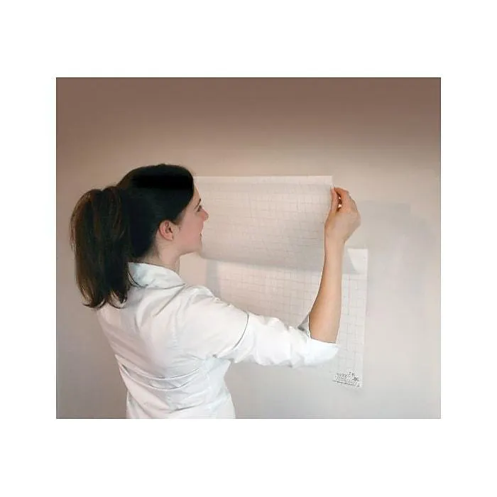 Magic Whiteboards Gridded Magic Whiteboard Sheets,