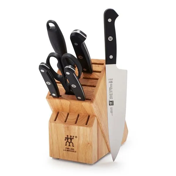 Zwilling J.A. Henckels 7-Piece Gourmet Knife Block