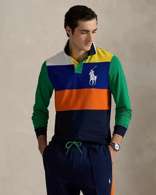 US Open Custom Slim Mesh Polo Shirt