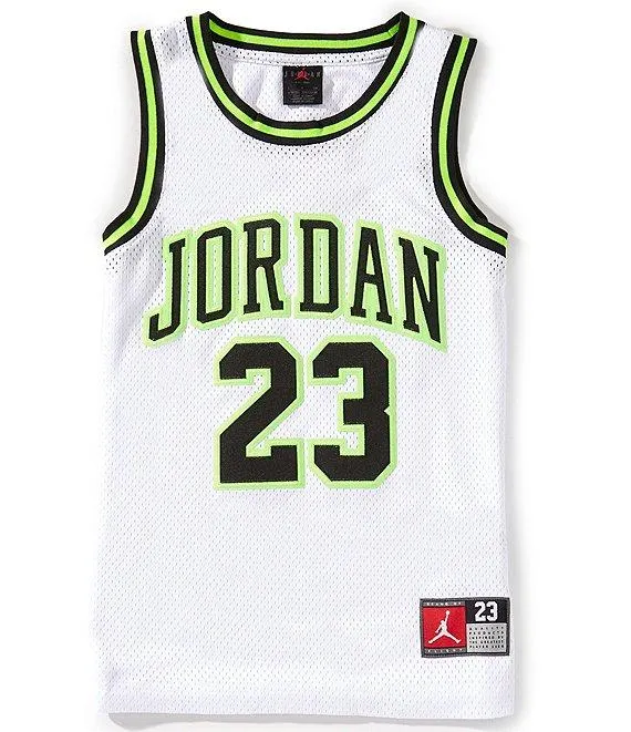 Big Boys Jordan 23 Champ Mesh Basketball Jersey