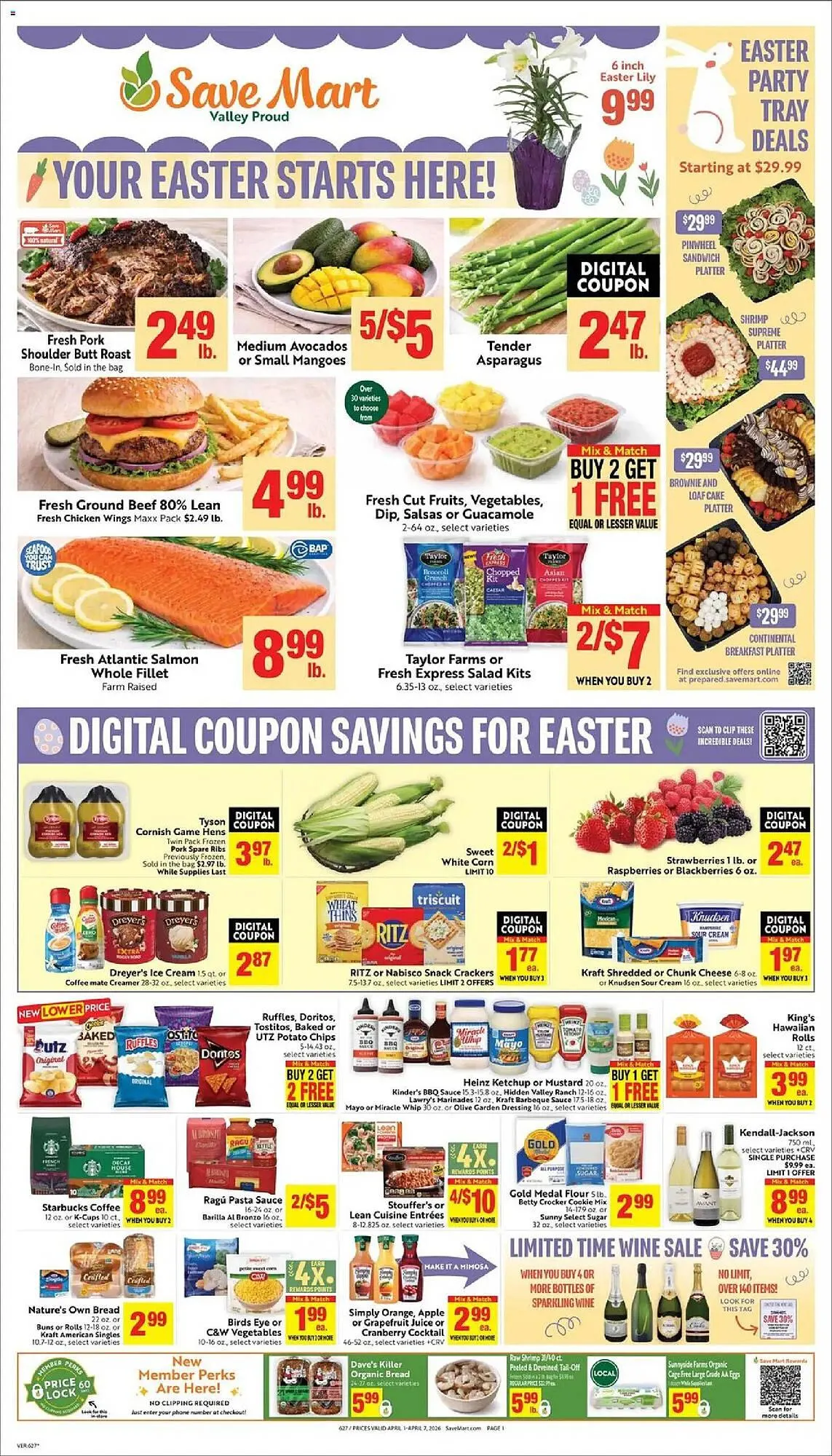 Weekly ad Save Mart weekly ad from April 1 to April 7 2026 - Page 1